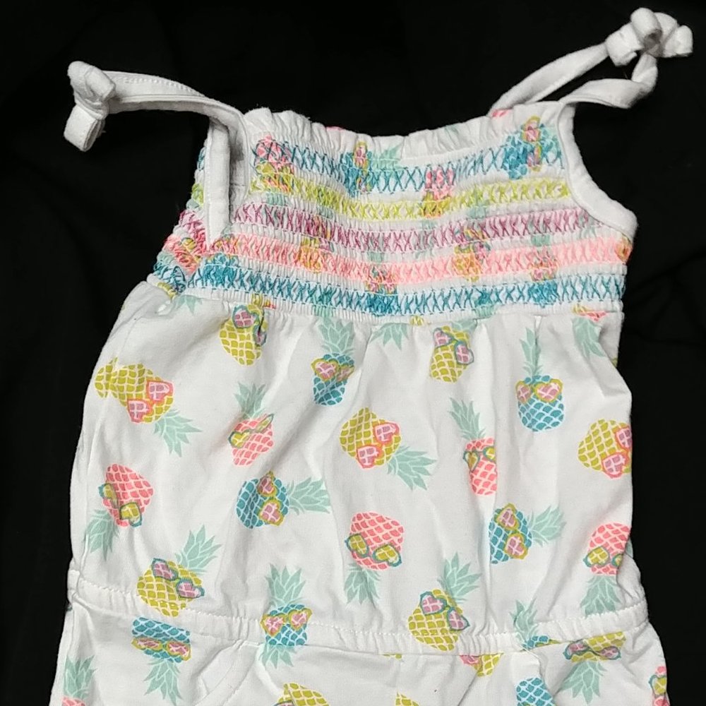 Wonder Nation Pineapple Print Romper 2T